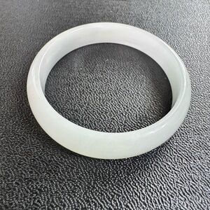 Natural Stone Jadeite Bangle Bracelet